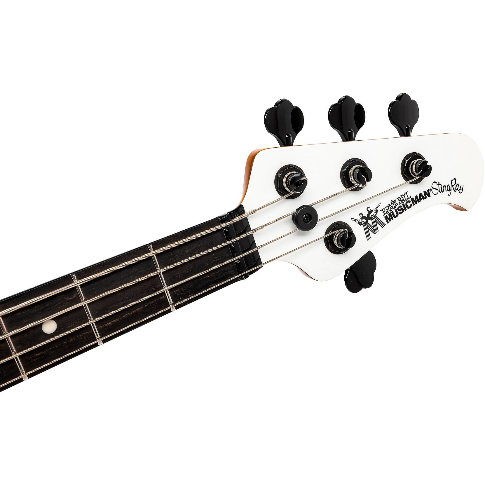 Đàn Guitar Bass 4-dây Ernie Ball Music Man Tim Commerford Artist Series StingRay Passive - Fight Night White-Mai Nguyên Music