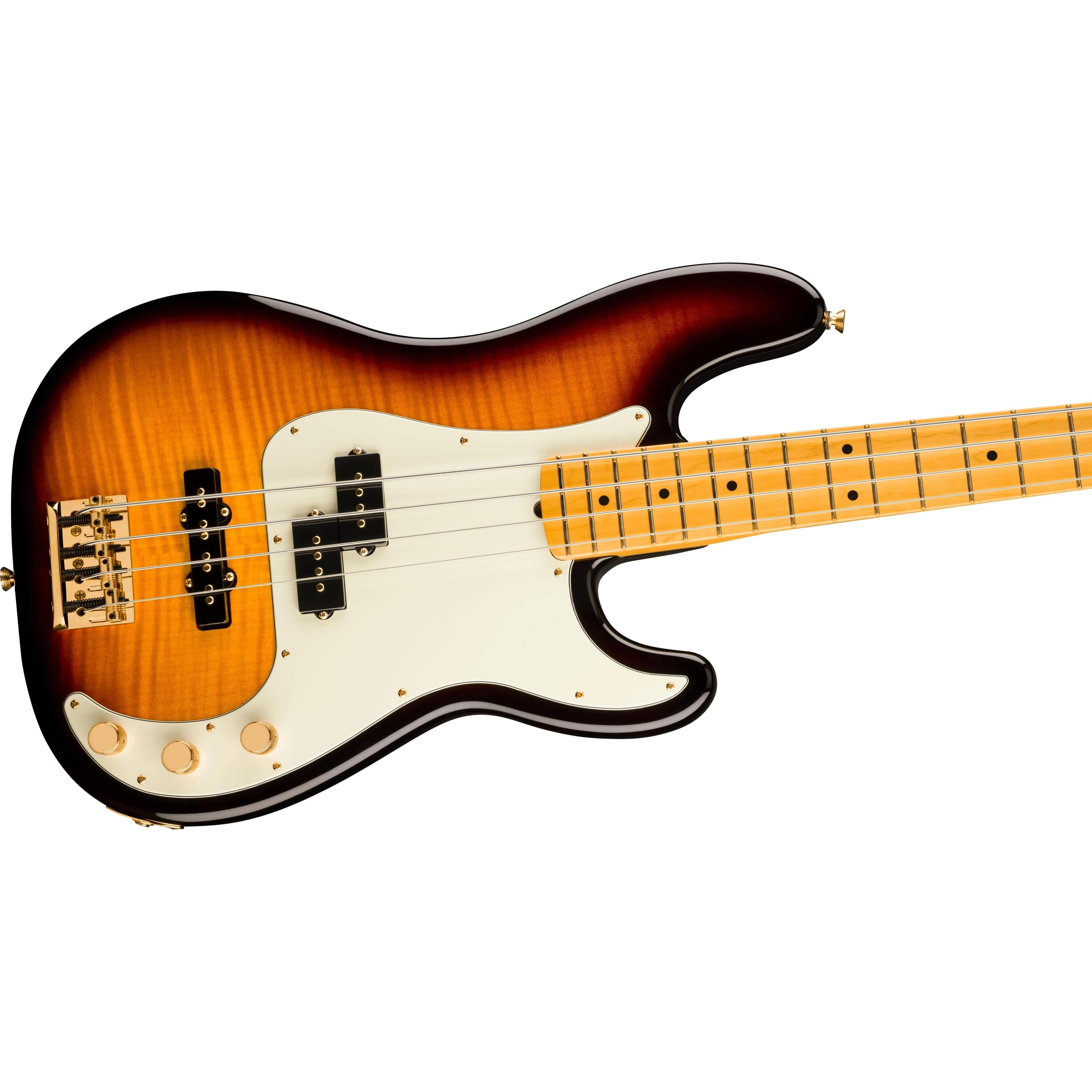 Đàn Guitar Bass 4-dây Fender 75th Anniversary American Professional PJ Bass, Maple Fingerboard-Mai Nguyên Music