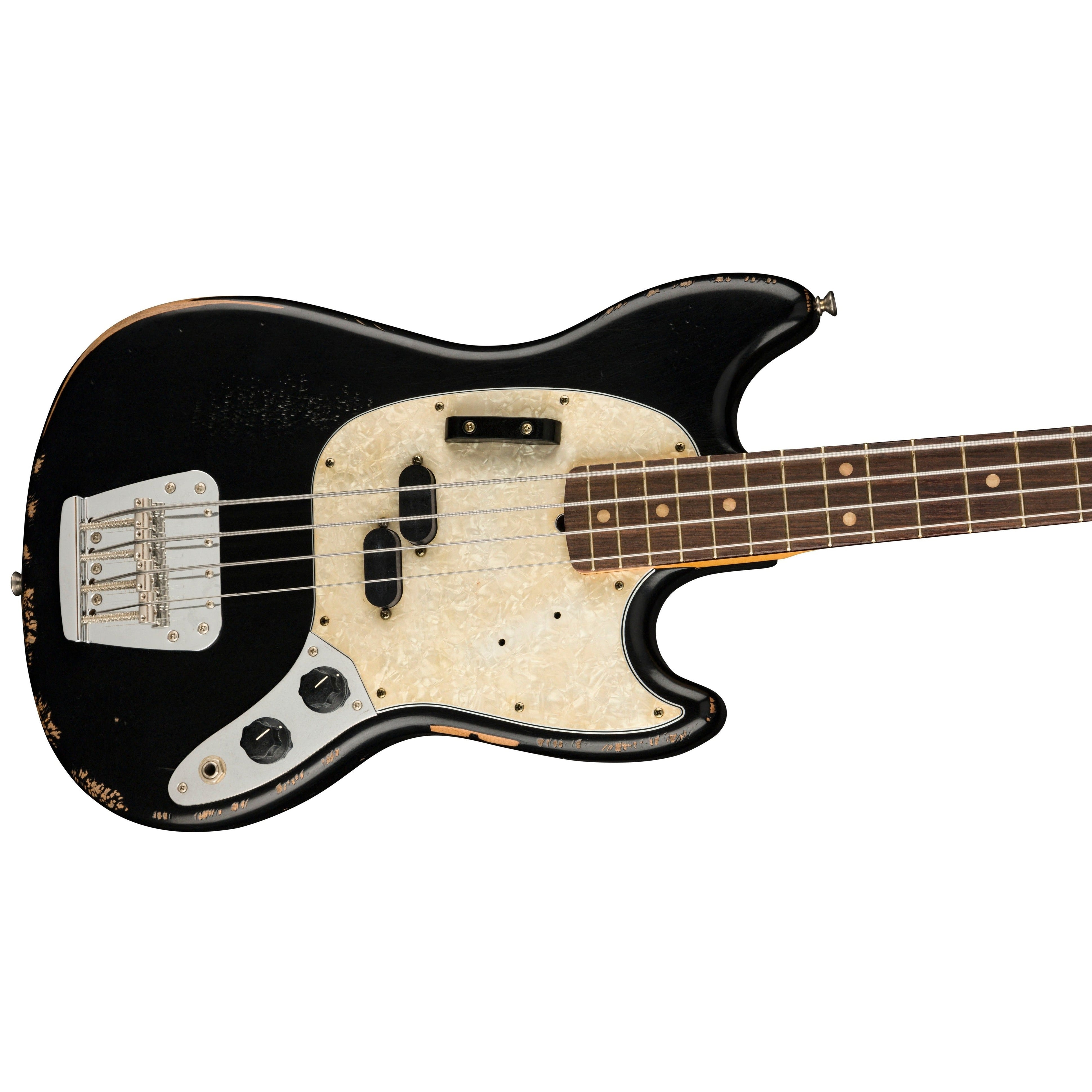 Đàn Guitar Bass 4-dây Fender JMJ Road Worn Mustang Bass-Mai Nguyên Music