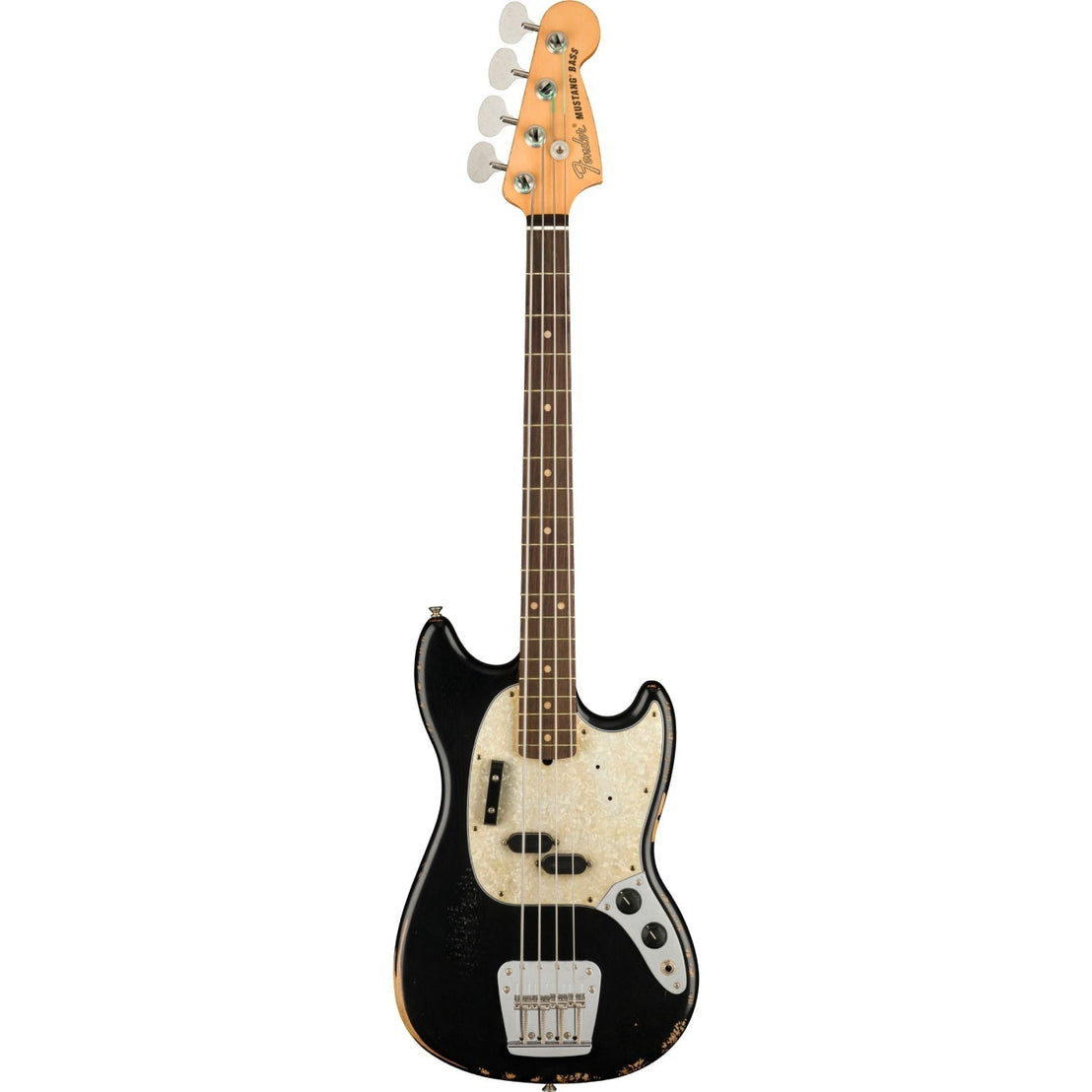 Đàn Guitar Bass 4-dây Fender JMJ Road Worn Mustang Bass-Mai Nguyên Music