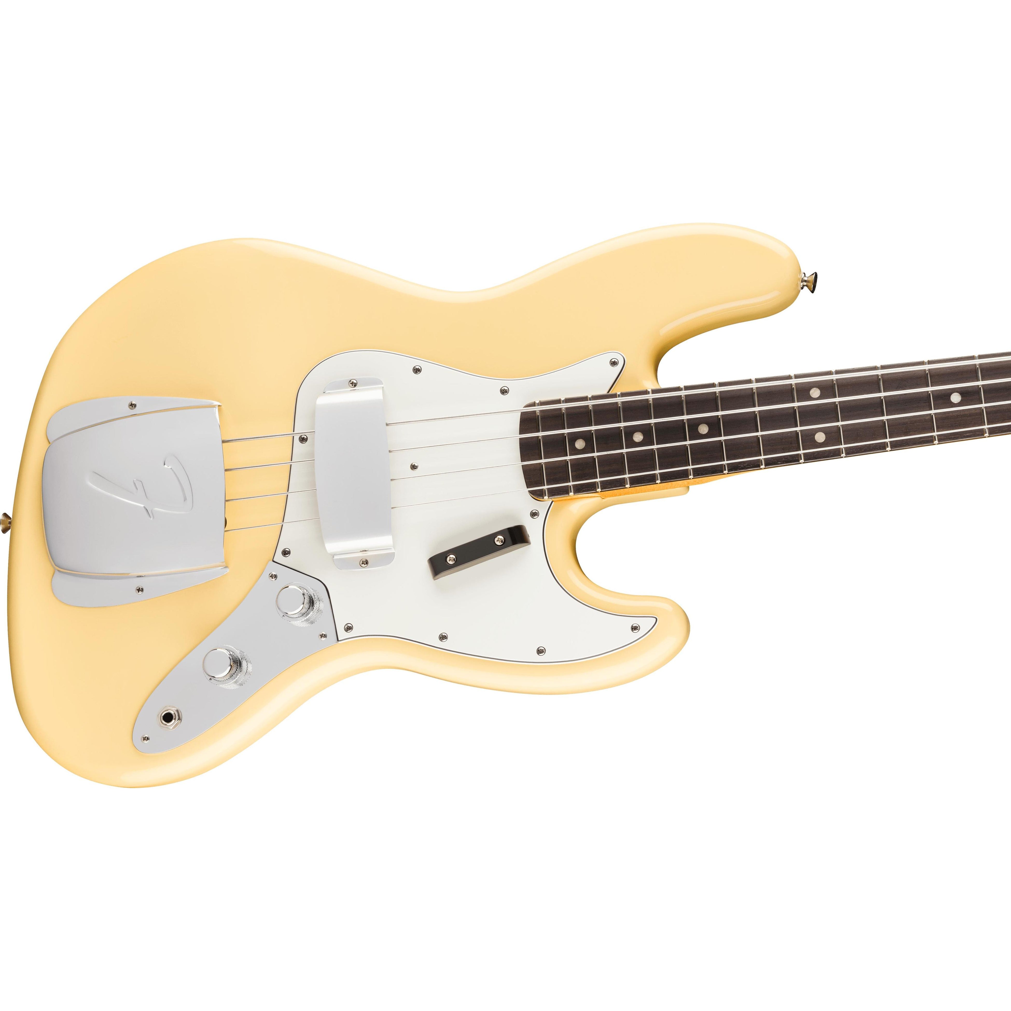 Đàn Guitar Bass 4-dây Fender Limited Edition Laura Lee Jazz Bass - Vintage White-Mai Nguyên Music