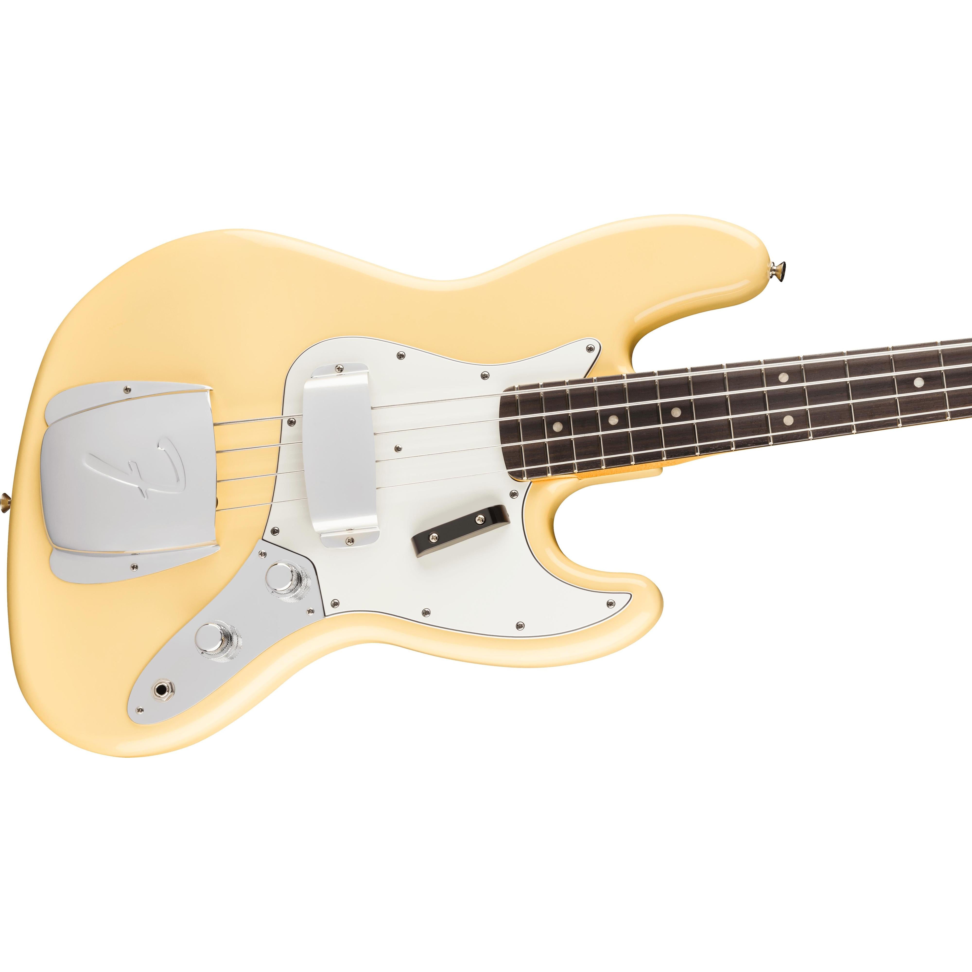 Đàn Guitar Bass 4-dây Fender Limited Edition Laura Lee Jazz Bass - Vintage White-Mai Nguyên Music