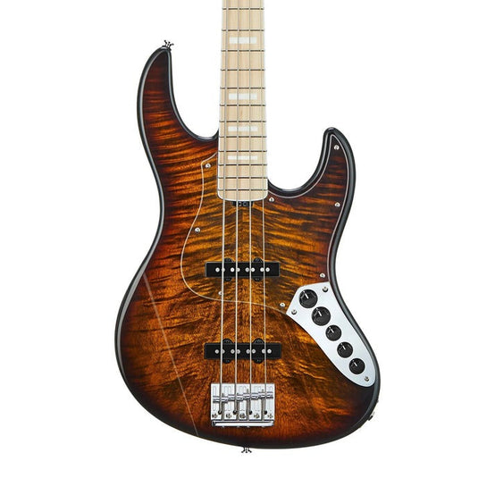 Đàn Guitar Bass 4-dây GrassRoots G-AMAZE-FM-TBSB, Tobacco Sunburst-Mai Nguyên Music
