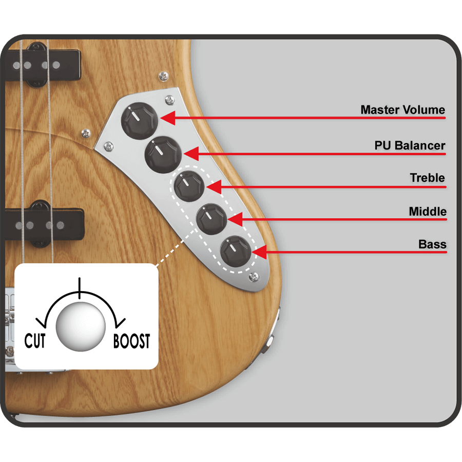 Đàn Guitar Bass 4-dây GrassRoots G-AMAZE-Mai Nguyên Music