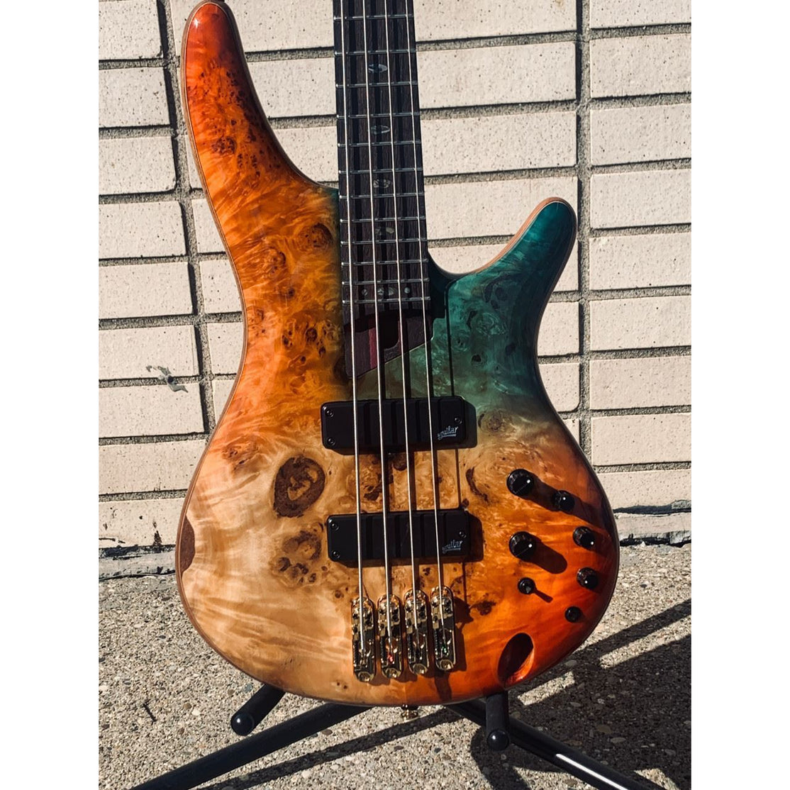 Đàn Guitar Bass 4-dây Ibanez SR Premium SR1600D w/Bag, Autumn Sunset Sky-Mai Nguyên Music