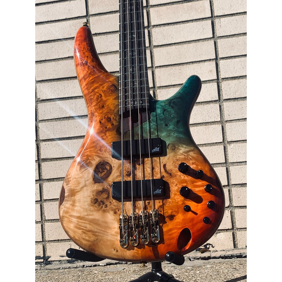 Đàn Guitar Bass 4-dây Ibanez SR Premium SR1600D w/Bag, Autumn Sunset Sky-Mai Nguyên Music