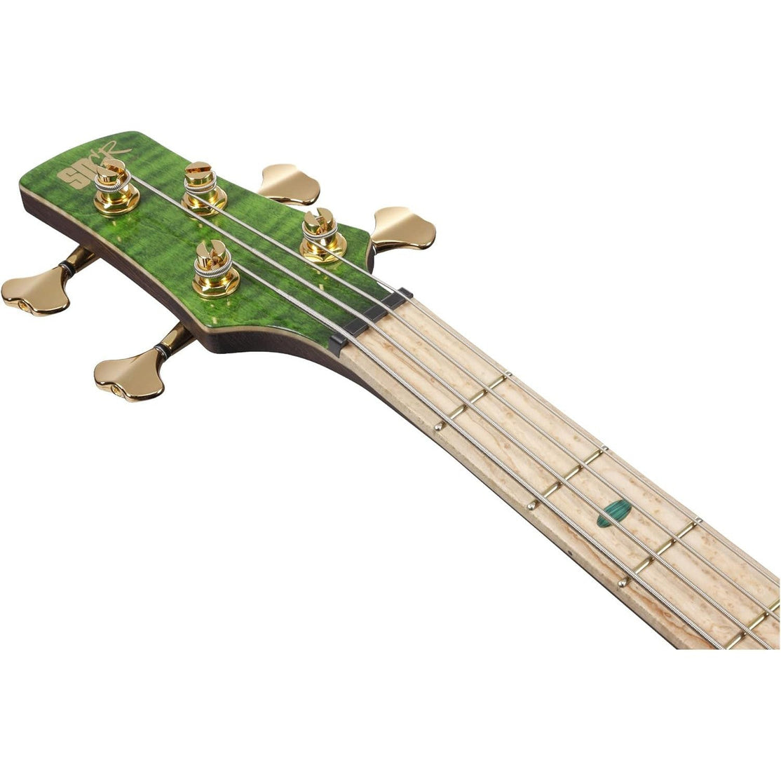 Đàn Guitar Bass 4-dây Ibanez SR Premium SR4FMDX w/Bag, Emerald Green Low Gloss-Mai Nguyên Music