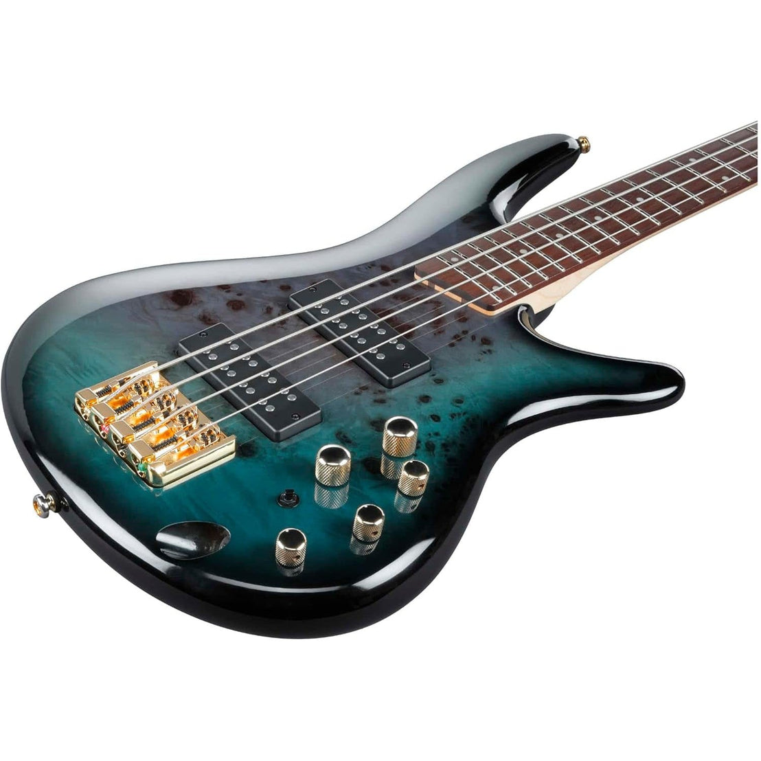 Đàn Guitar Bass 4-dây Ibanez SR Standard SR400EPBDX, Tropical Seafloor Burst-Mai Nguyên Music