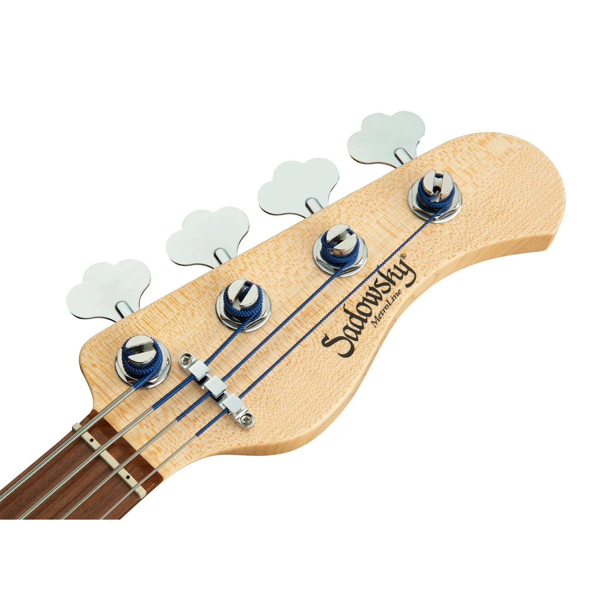 Đàn Guitar Bass 4-dây Sadowsky MetroLine 21-Fret Hybrid P/J Bass, Red Alder Body, Morado Fingerboard-Mai Nguyên Music