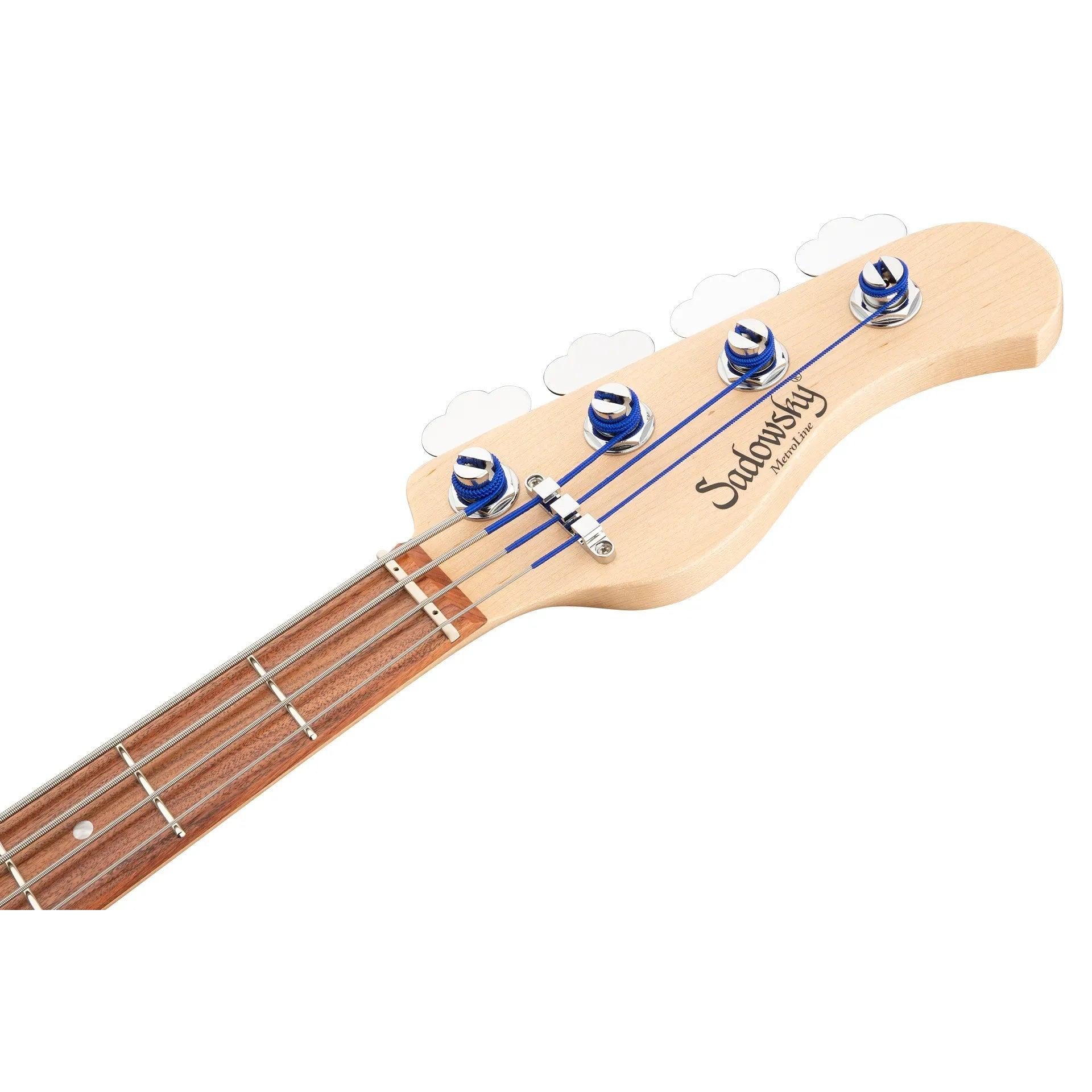 Đàn Guitar Bass 4-dây Sadowsky MetroLine 21-Fret Hybrid P/J Bass, Red Alder Body, Morado Fingerboard-Mai Nguyên Music