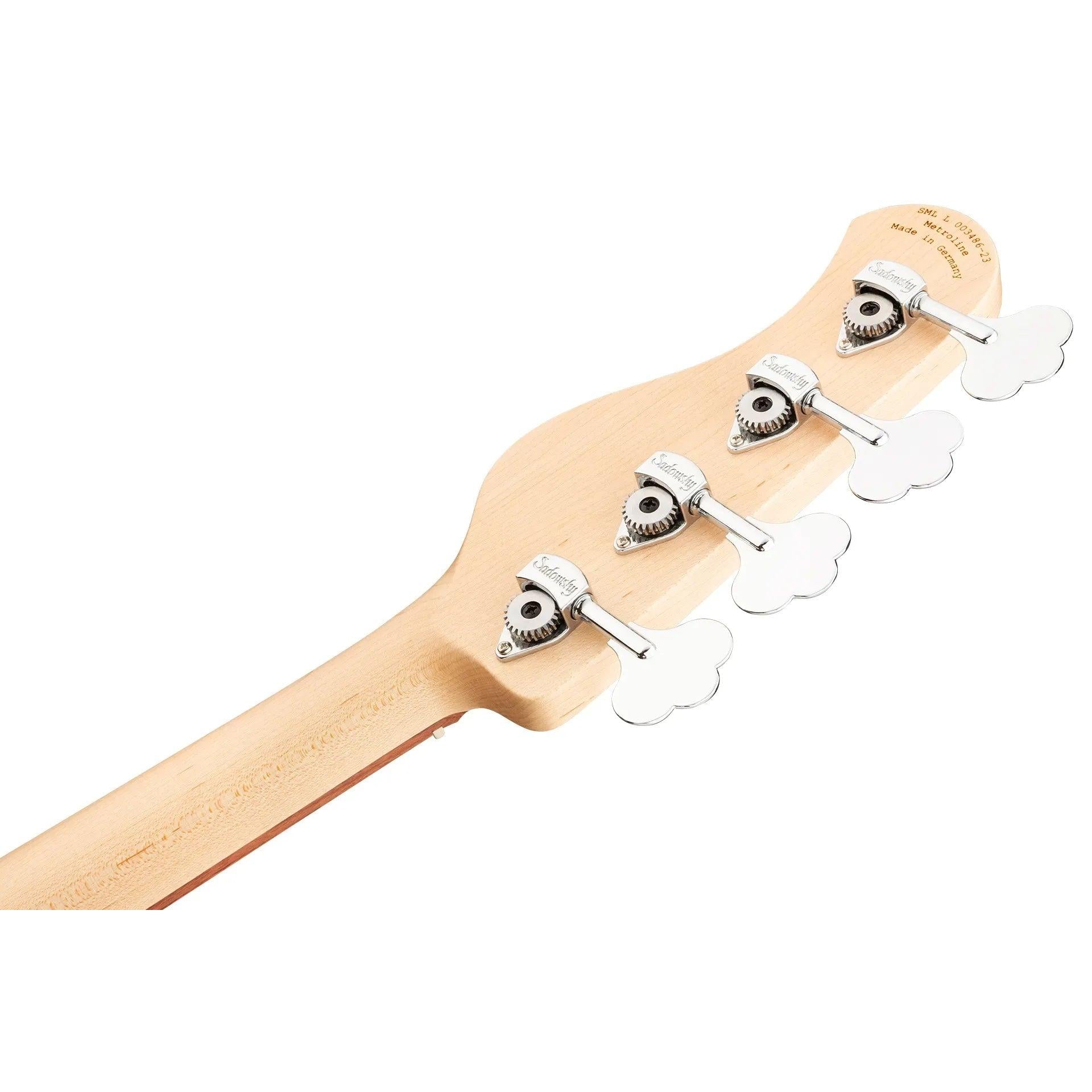 Đàn Guitar Bass 4-dây Sadowsky MetroLine 21-Fret Hybrid P/J Bass, Red Alder Body, Morado Fingerboard-Mai Nguyên Music