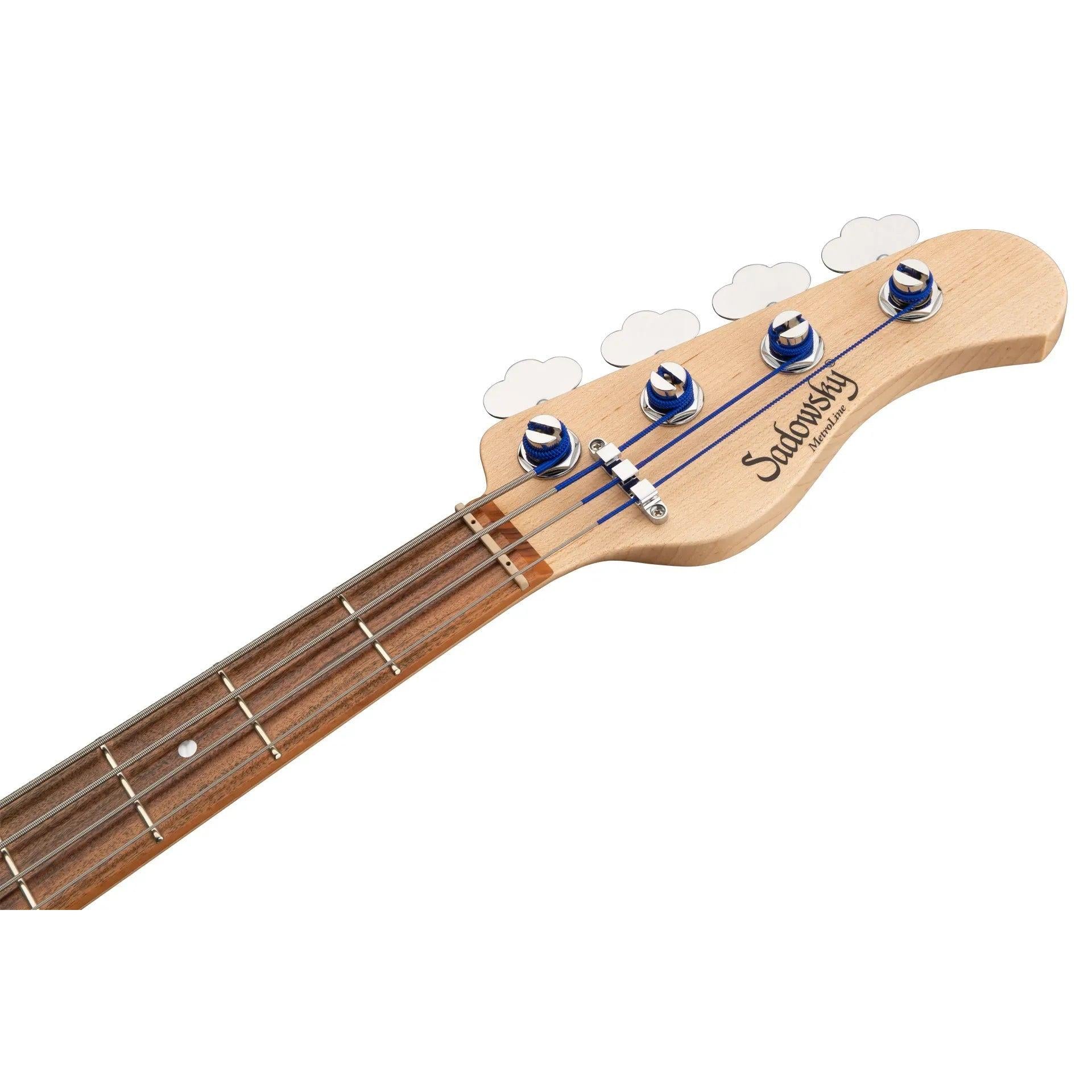 Đàn Guitar Bass 4-dây Sadowsky MetroLine 21-Fret Vintage JJ, Red Alder Body, Morado Fingerboard-Mai Nguyên Music
