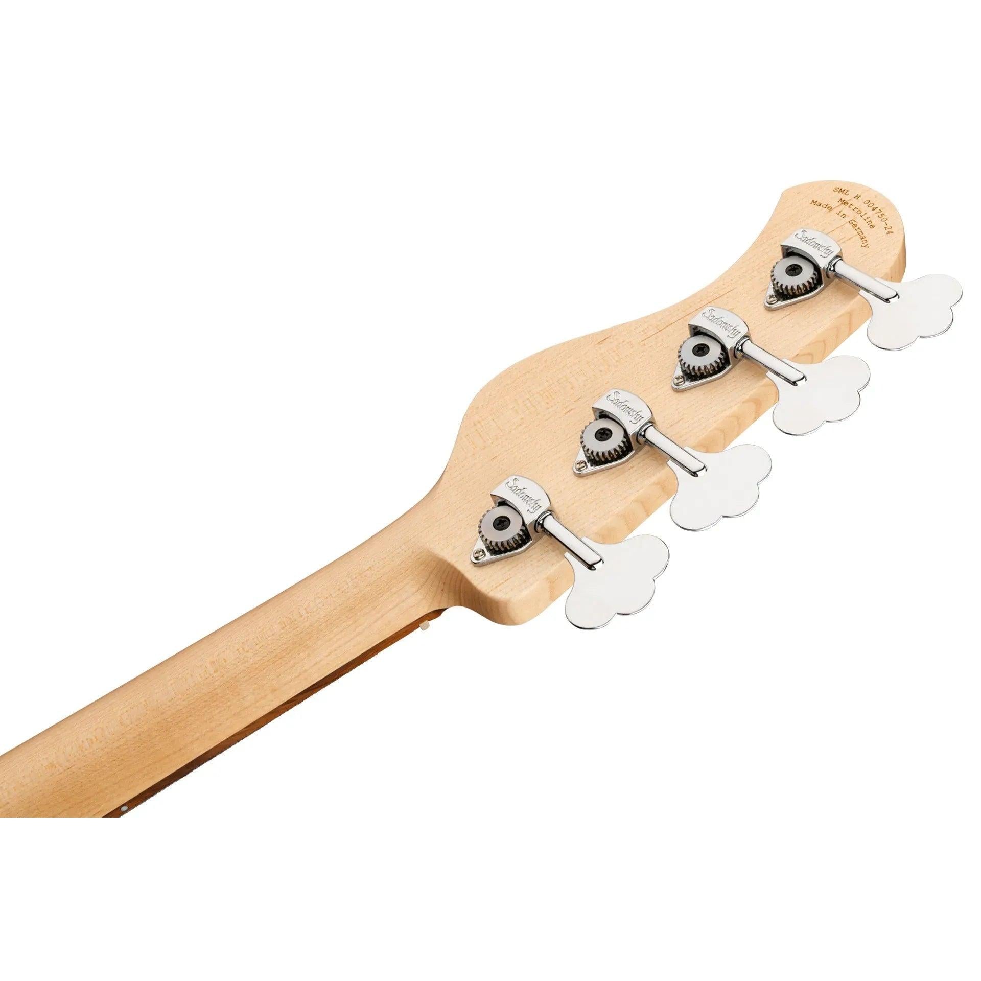 Đàn Guitar Bass 4-dây Sadowsky MetroLine 21-Fret Vintage JJ, Red Alder Body, Morado Fingerboard-Mai Nguyên Music