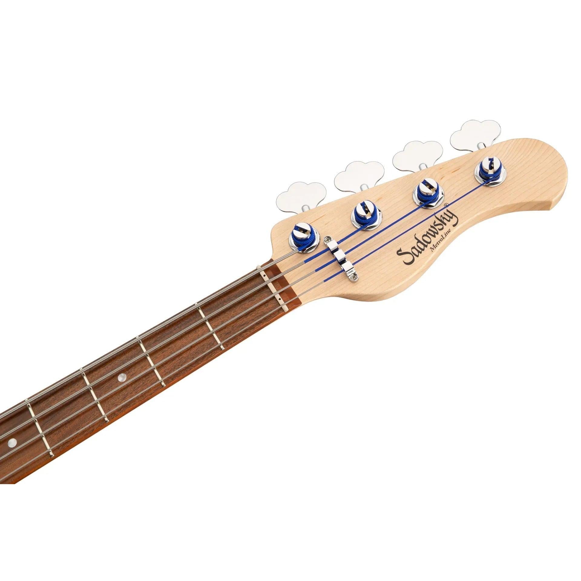 Đàn Guitar Bass 4-dây Sadowsky MetroLine 21-Fret Vintage JJ, Red Alder Body, Morado Fingerboard-Mai Nguyên Music