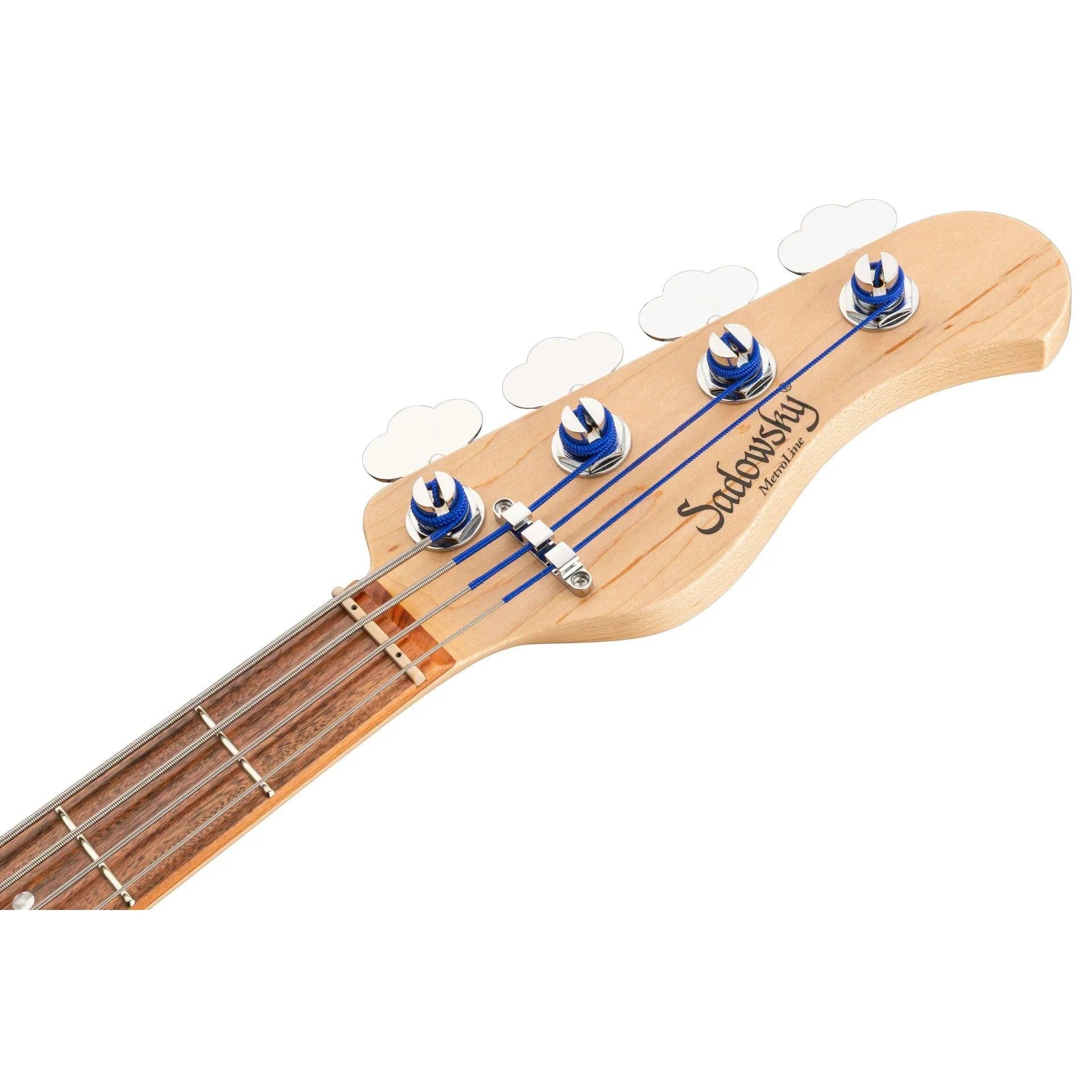 Đàn Guitar Bass 4-dây Sadowsky MetroLine 21-Fret Vintage JJ, Red Alder Body, Morado Fingerboard-Mai Nguyên Music