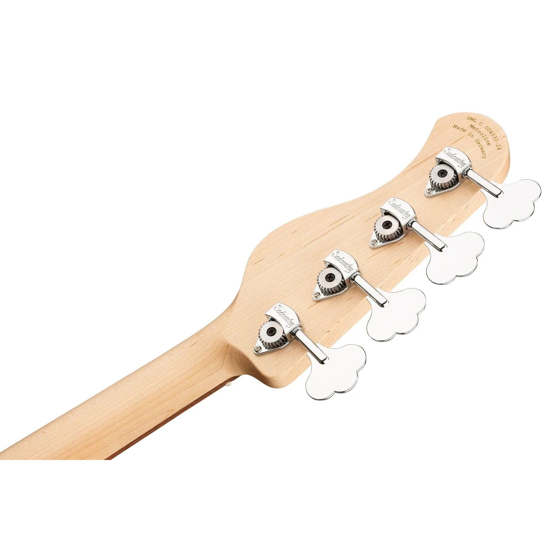 Đàn Guitar Bass 4-dây Sadowsky MetroLine 21-Fret Vintage JJ, Red Alder Body, Morado Fingerboard-Mai Nguyên Music