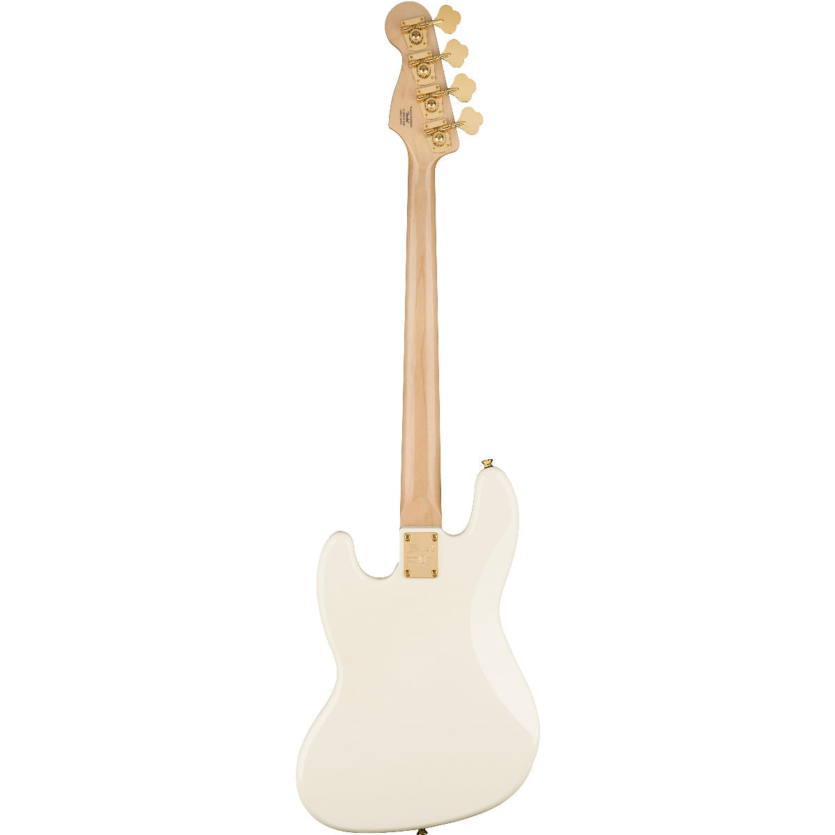 Đàn Guitar Bass 4-dây Squier 40th Anniversary Jazz Bass Gold Edition, LRL FB, Olympic White-Mai Nguyên Music