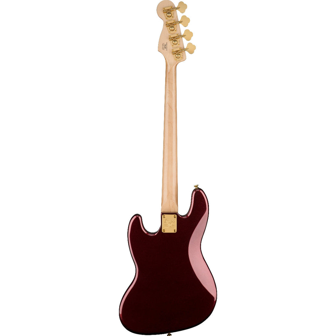 Đàn Guitar Bass 4-dây Squier 40th Anniversary Jazz Bass Gold Edition, LRL FB, Ruby Red Metallic-Mai Nguyên Music