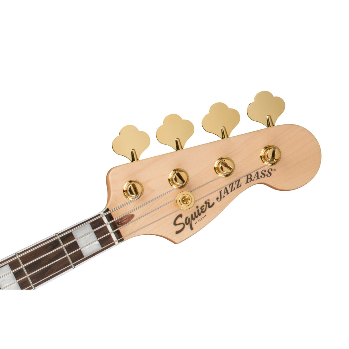 Đàn Guitar Bass 4-dây Squier 40th Anniversary Jazz Bass Gold Edition, LRL FB, Ruby Red Metallic-Mai Nguyên Music