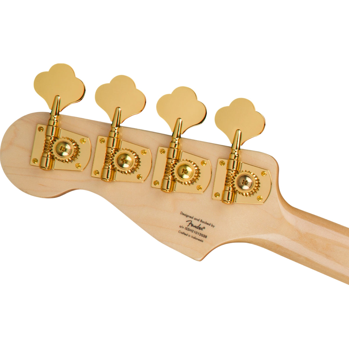 Đàn Guitar Bass 4-dây Squier 40th Anniversary Precision Bass Gold Edition, LRL FB, Black-Mai Nguyên Music