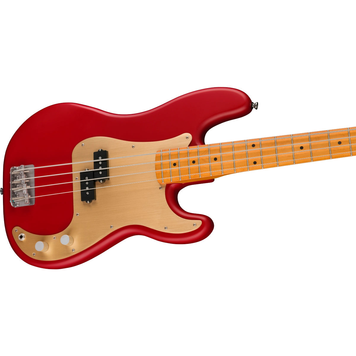 Đàn Guitar Bass 4-dây Squier 40th Anniversary Precision Bass Vintage Edition, Maple FB, Satin Dakota Red-Mai Nguyên Music