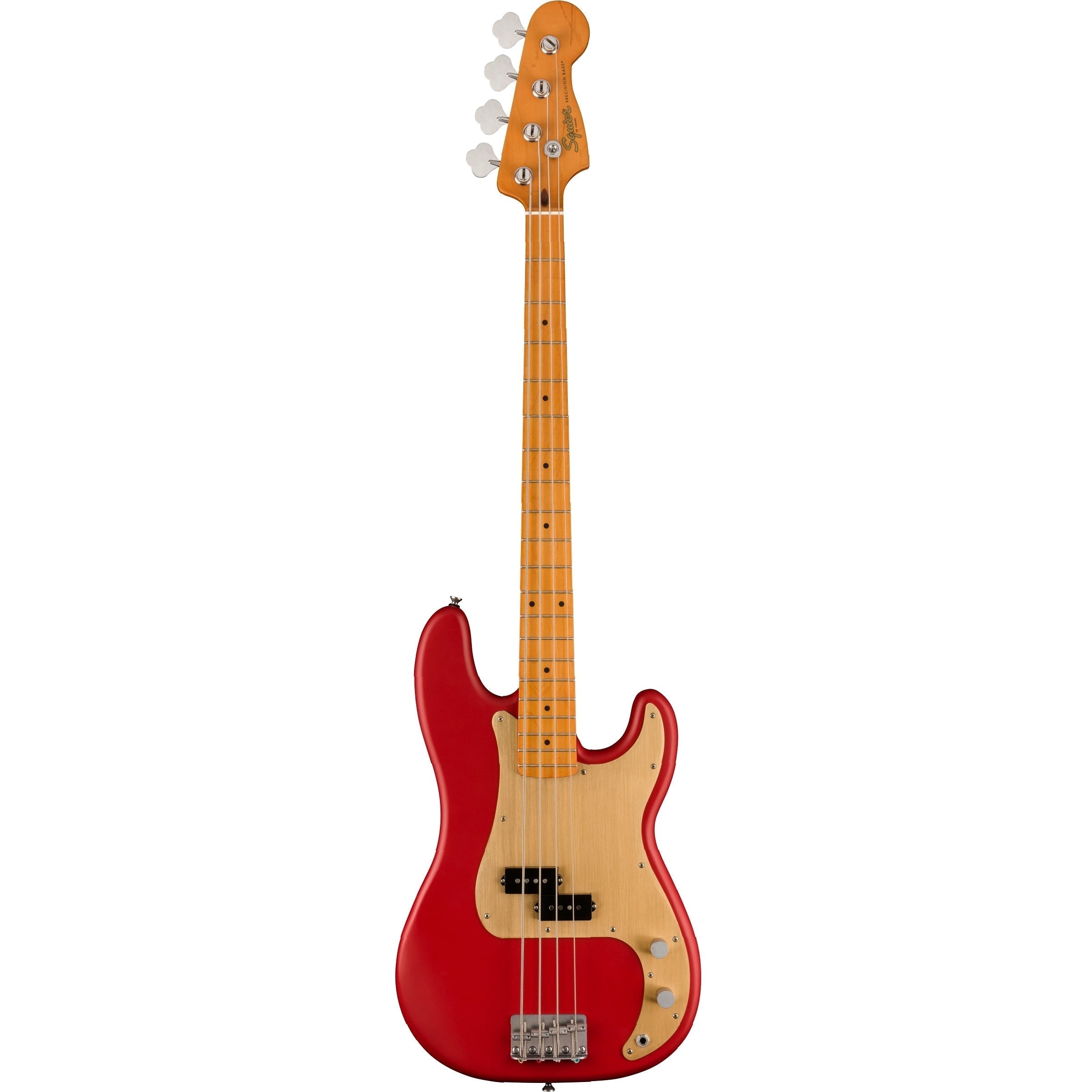 Đàn Guitar Bass 4-dây Squier 40th Anniversary Precision Bass Vintage Edition, Maple FB, Satin Dakota Red-Mai Nguyên Music