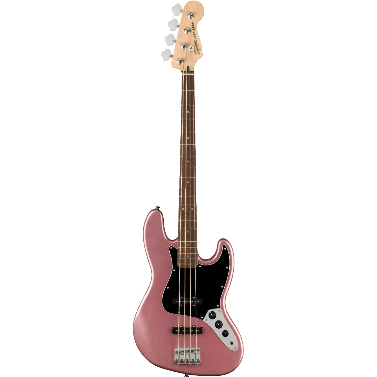 Đàn Guitar Bass 4-dây Squier Affinity Series Jazz Bass, LRL FB, Burgundy Mist-Mai Nguyên Music