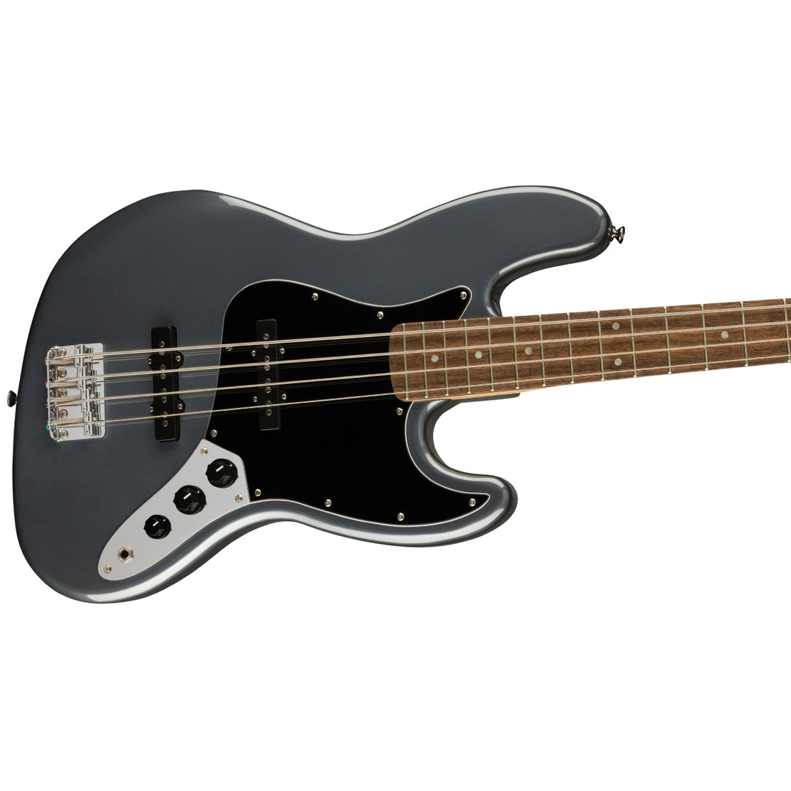 Đàn Guitar Bass 4-dây Squier Affinity Series Jazz Bass, LRL FB, Charcoal Frost Metallic-Mai Nguyên Music
