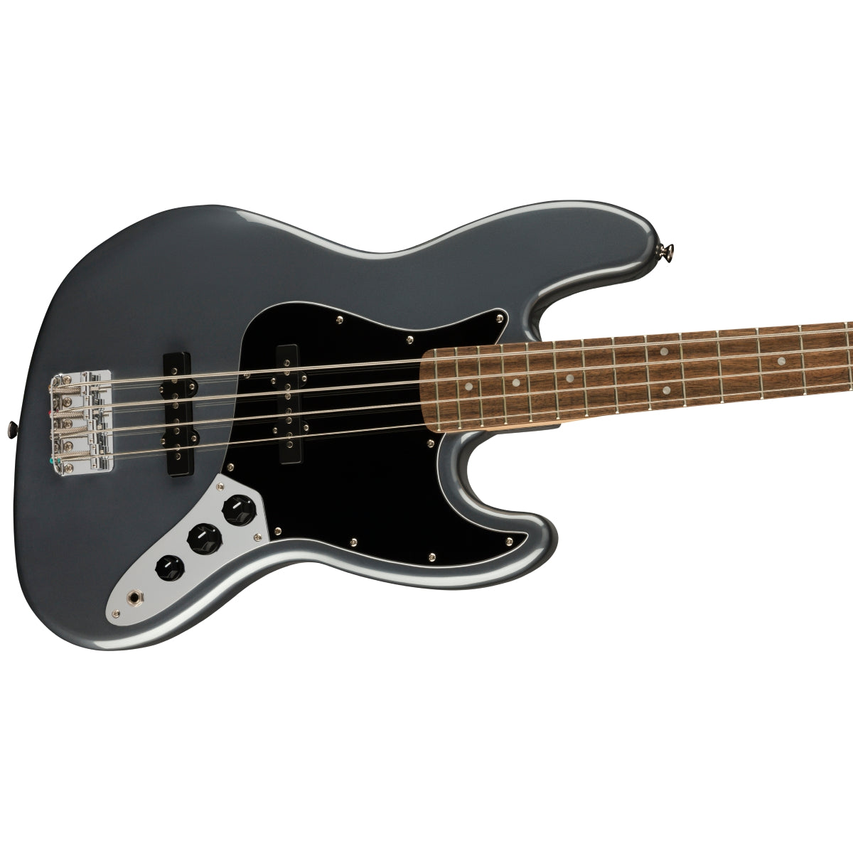 Đàn Guitar Bass 4-dây Squier Affinity Series Jazz Bass, LRL FB, Charcoal Frost Metallic-Mai Nguyên Music