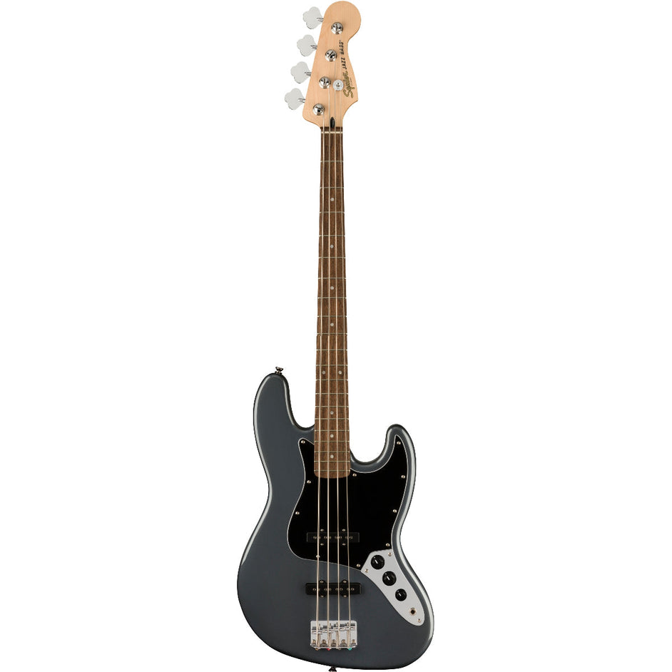 Đàn Guitar Bass 4-dây Squier Affinity Series Jazz Bass, LRL FB, Charcoal Frost Metallic-Mai Nguyên Music