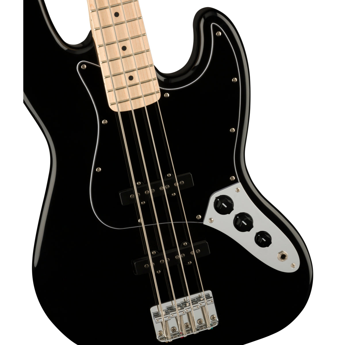 Đàn Guitar Bass 4-dây Squier Affinity Series Jazz Bass, Maple FB, Black-Mai Nguyên Music