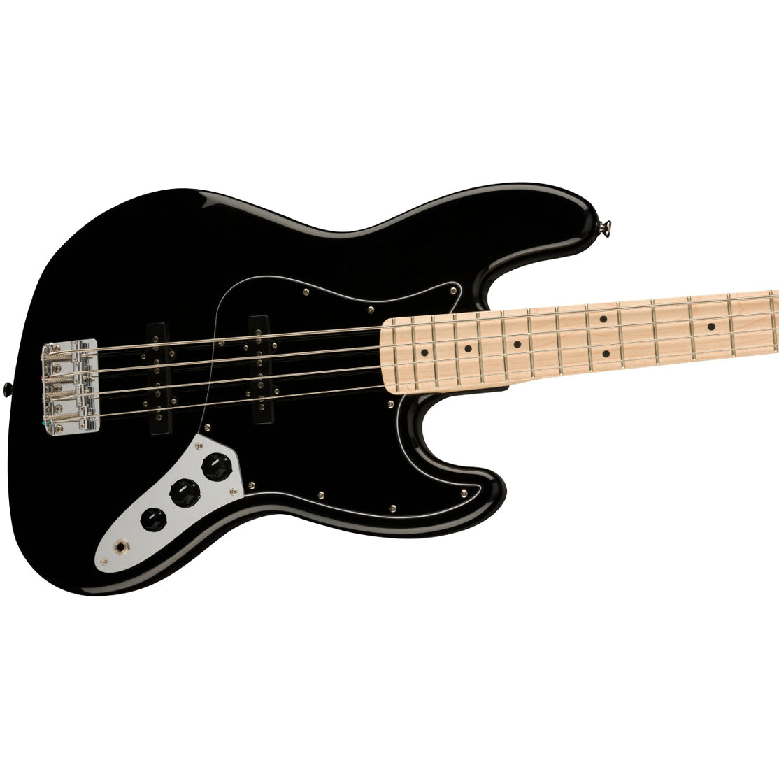 Đàn Guitar Bass 4-dây Squier Affinity Series Jazz Bass, Maple FB, Black-Mai Nguyên Music