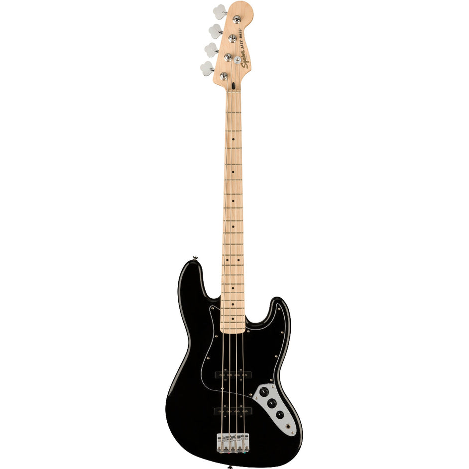 Đàn Guitar Bass 4-dây Squier Affinity Series Jazz Bass, Maple FB, Black-Mai Nguyên Music