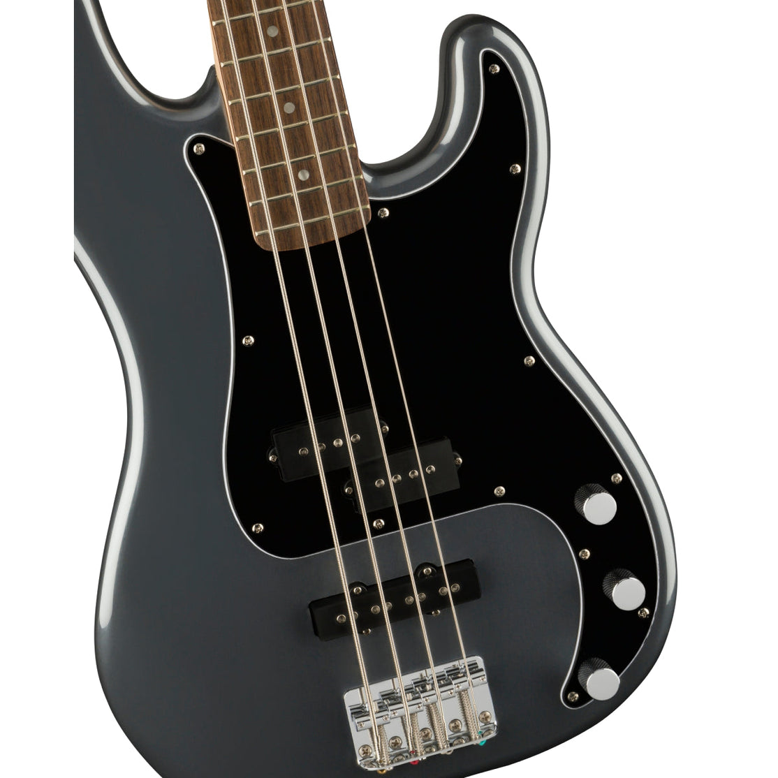 Đàn Guitar Bass 4-dây Squier Affinity Series Precision Bass PJ, LRL FB, Charcoal Frost Metallic-Mai Nguyên Music