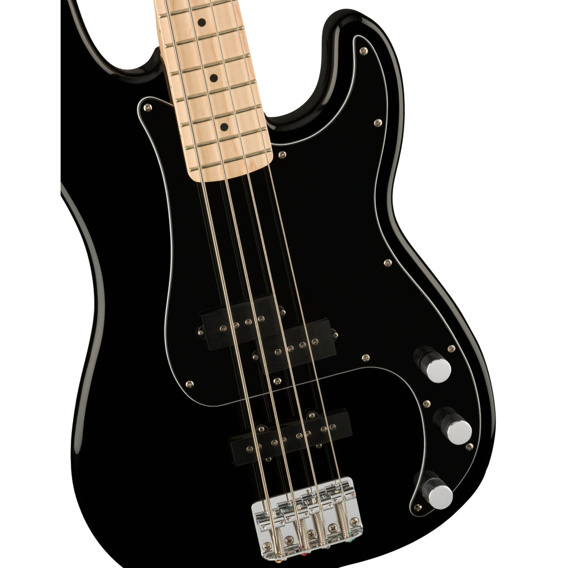 Đàn Guitar Bass 4-dây Squier Affinity Series Precision Bass PJ, Maple FB, Black-Mai Nguyên Music