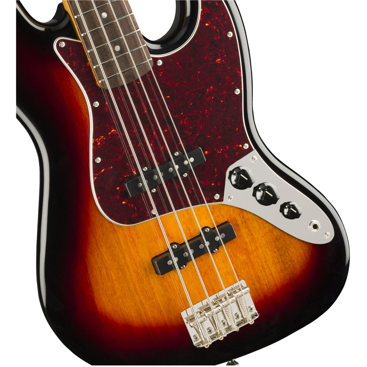 Đàn Guitar Bass 4-dây Squier Classic Vibe 60s Jazz Bass Fretless, 3-Color Sunburst-Mai Nguyên Music