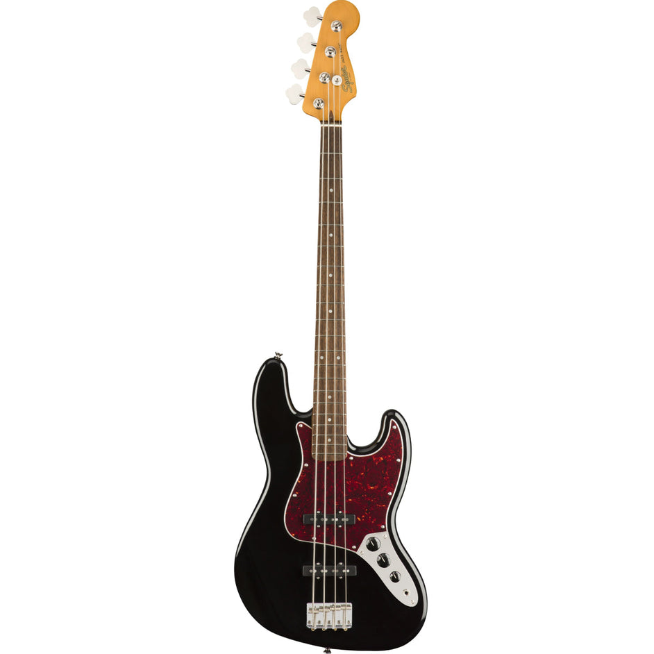 Đàn Guitar Bass 4-dây Squier Classic Vibe 60s Jazz Bass, LRL FB, Black-Mai Nguyên Music