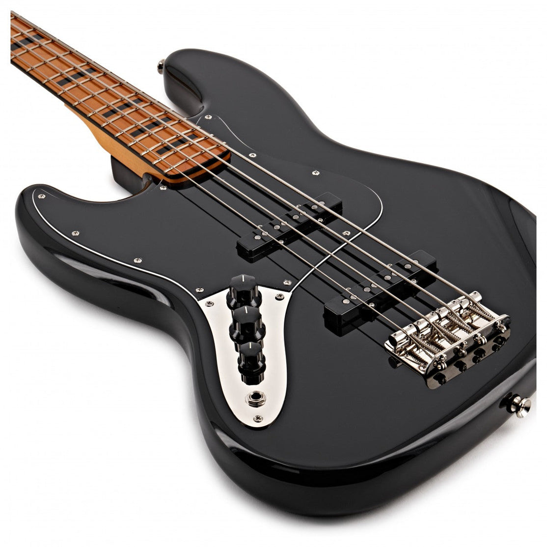 Đàn Guitar Bass 4-dây Squier Classic Vibe 70s Jazz Bass Left-Handed, Maple FB, Black-Mai Nguyên Music