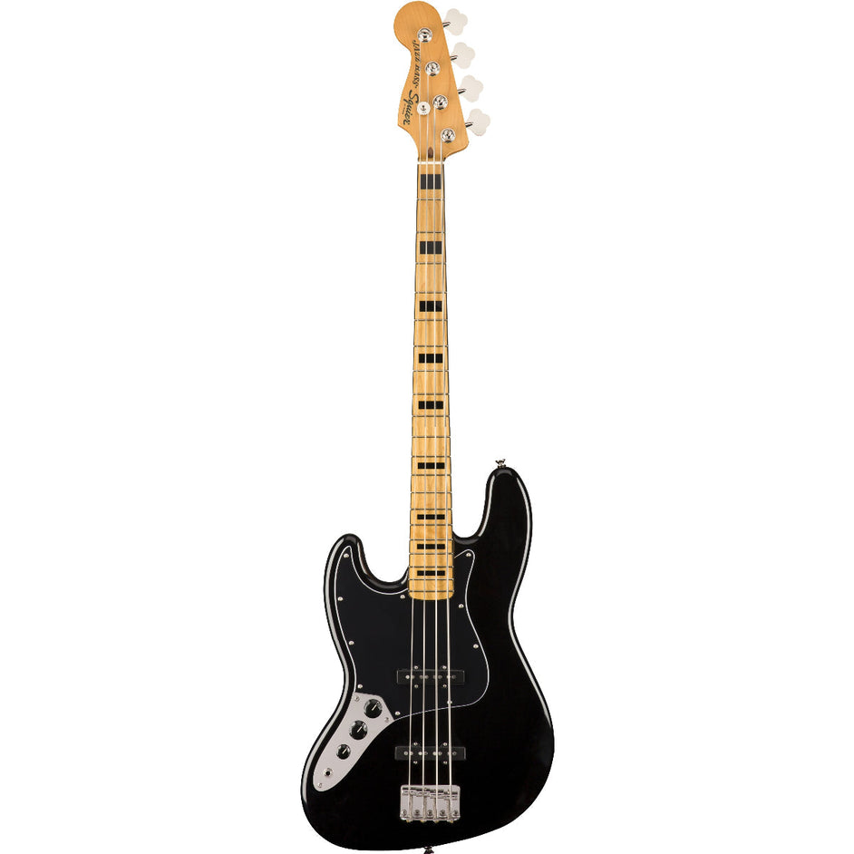 Đàn Guitar Bass 4-dây Squier Classic Vibe 70s Jazz Bass Left-Handed, Maple FB, Black-Mai Nguyên Music