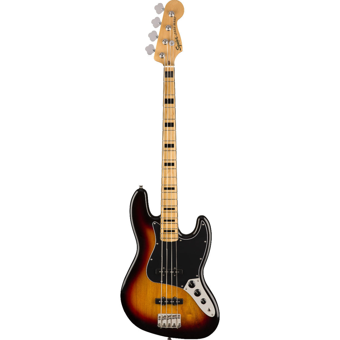 Đàn Guitar Bass 4-dây Squier Classic Vibe 70s Jazz Bass Maple FB, 3-Color Sunburst-Mai Nguyên Music