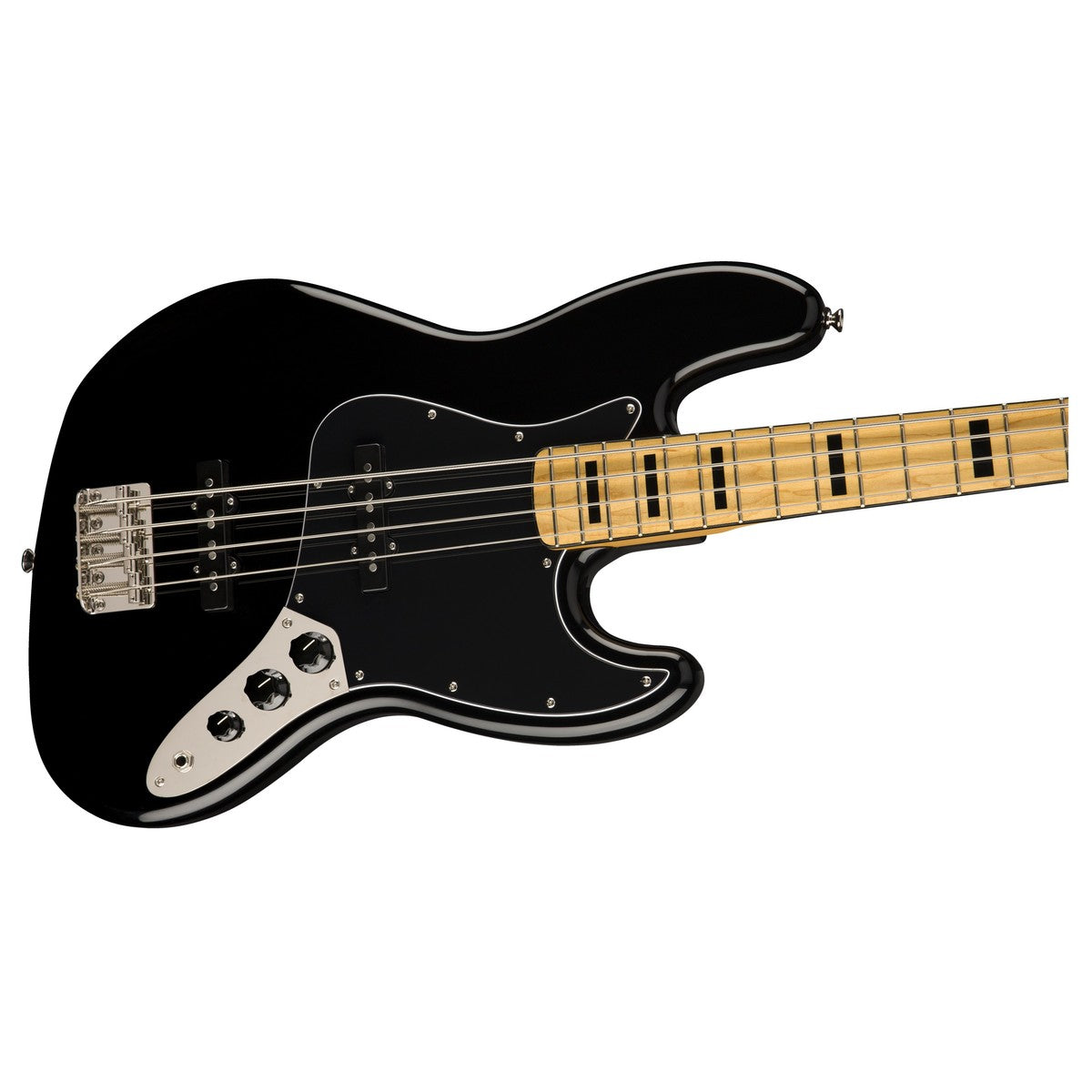 Đàn Guitar Bass 4-dây Squier Classic Vibe 70s Jazz Bass Maple FB, Black-Mai Nguyên Music