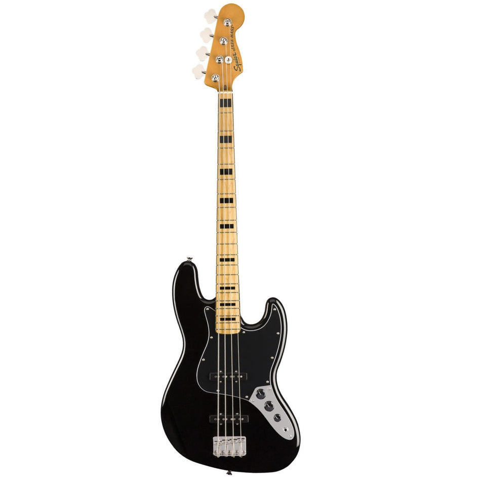 Đàn Guitar Bass 4-dây Squier Classic Vibe 70s Jazz Bass Maple FB, Black-Mai Nguyên Music