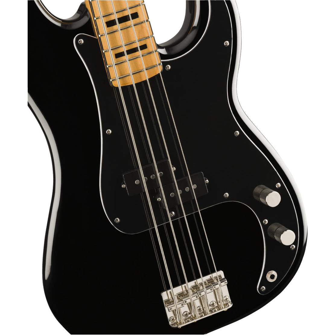 Đàn Guitar Bass 4-dây Squier Classic Vibe 70s Precision Bass, Maple FB, Black-Mai Nguyên Music