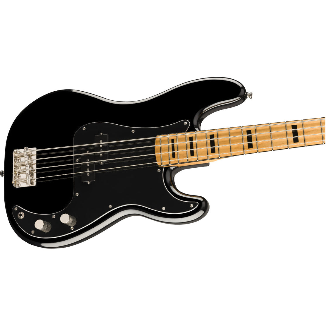 Đàn Guitar Bass 4-dây Squier Classic Vibe 70s Precision Bass, Maple FB, Black-Mai Nguyên Music