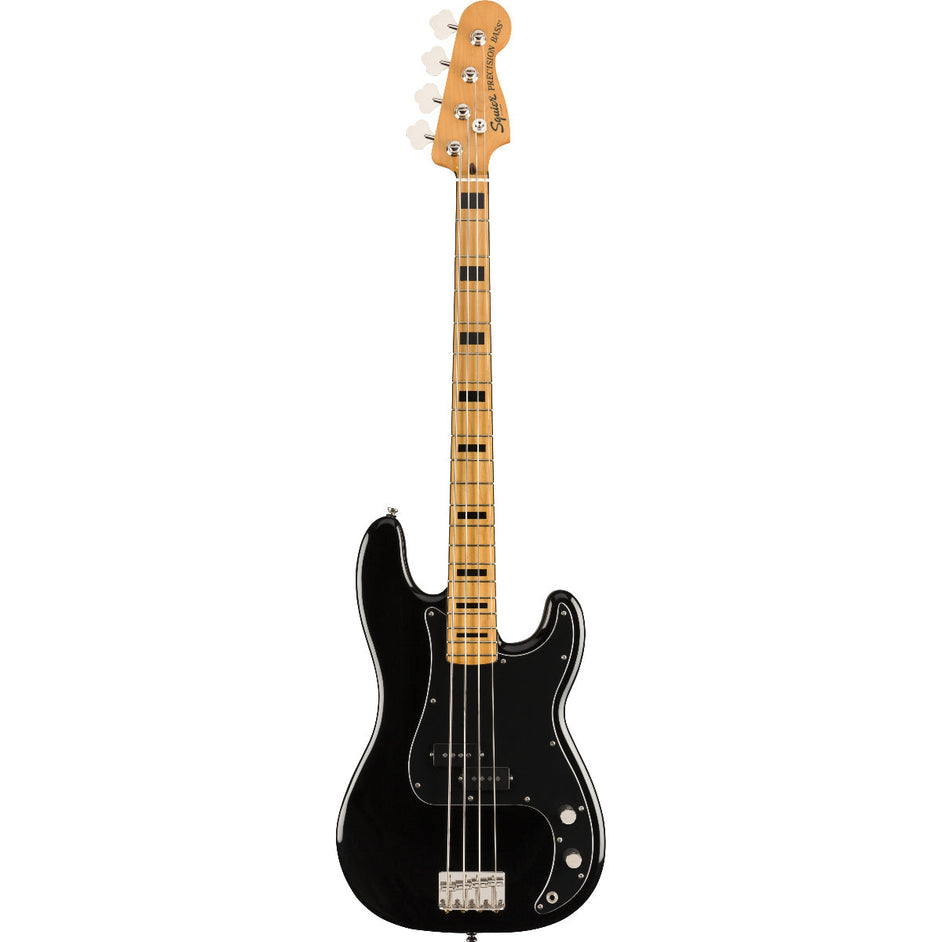 Đàn Guitar Bass 4-dây Squier Classic Vibe 70s Precision Bass, Maple FB, Black-Mai Nguyên Music