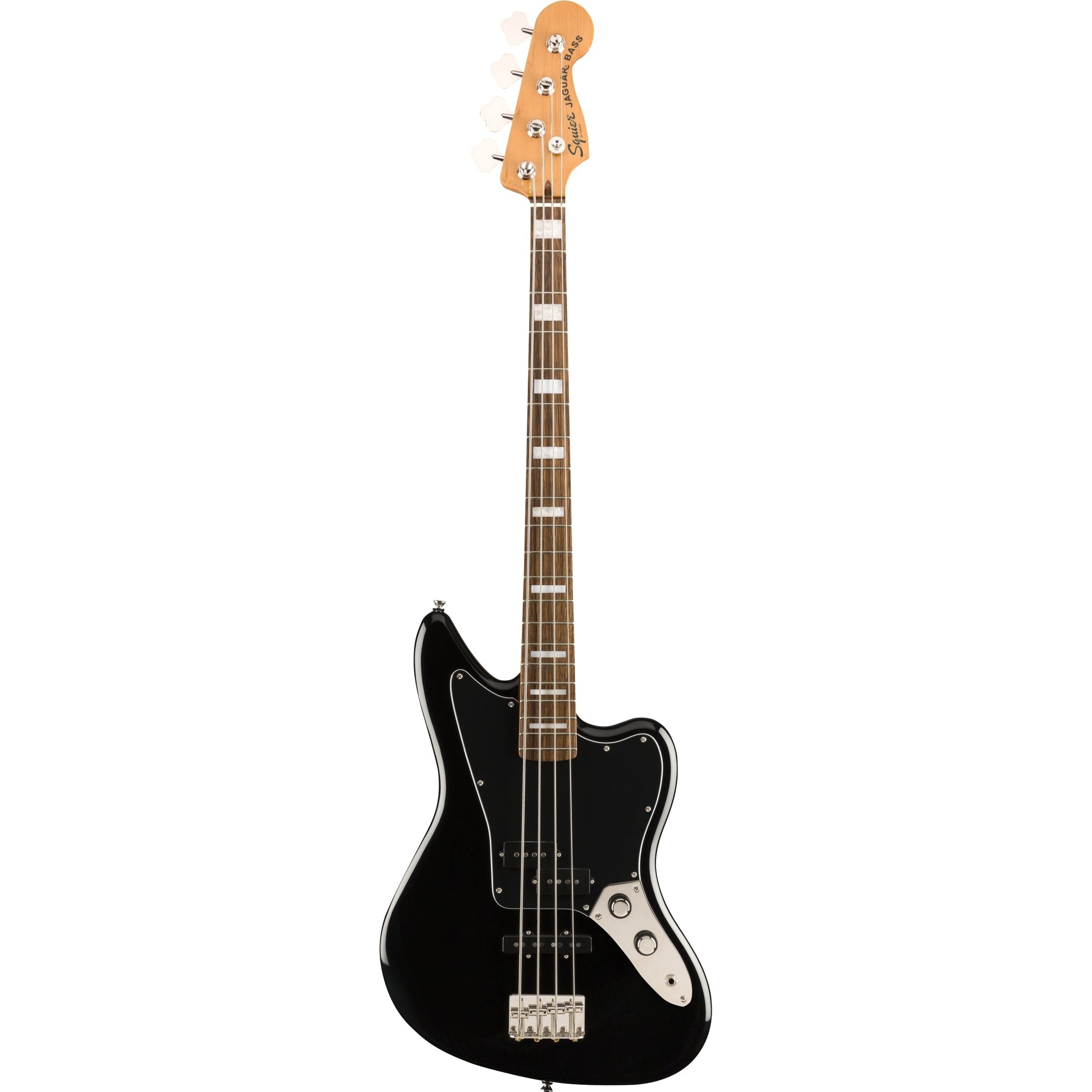 Đàn Guitar Bass 4-dây Squier Classic Vibe Jaguar Bass, LRL FB, Black-Mai Nguyên Music