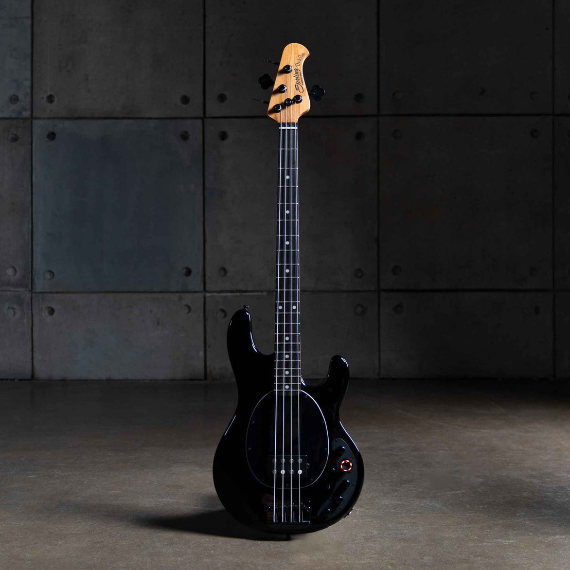 Đàn Guitar Bass 4-dây Sterling DarkRay, Ebony Fingerboard-Mai Nguyên Music