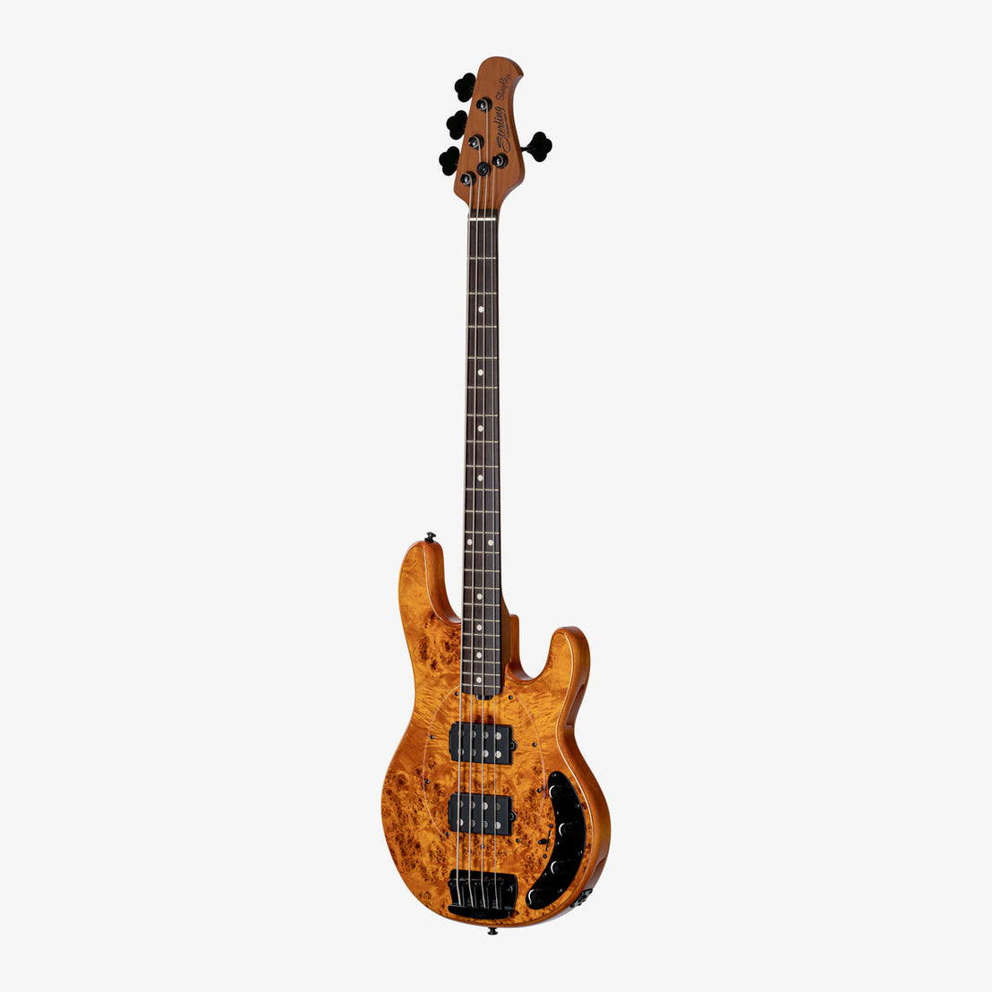 Đàn Guitar Bass 4-dây Sterling S.U.B StingRay RAY34HH, Poplar Burl Top-Mai Nguyên Music