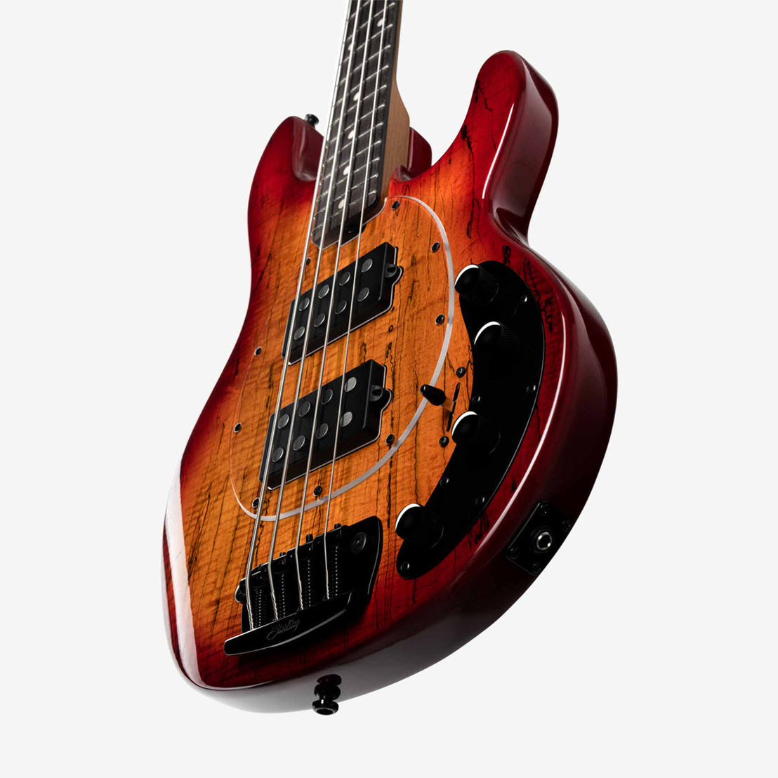 Đàn Guitar Bass 4-dây Sterling S.U.B StingRay RAY34HH, Spalted Maple Top-Mai Nguyên Music