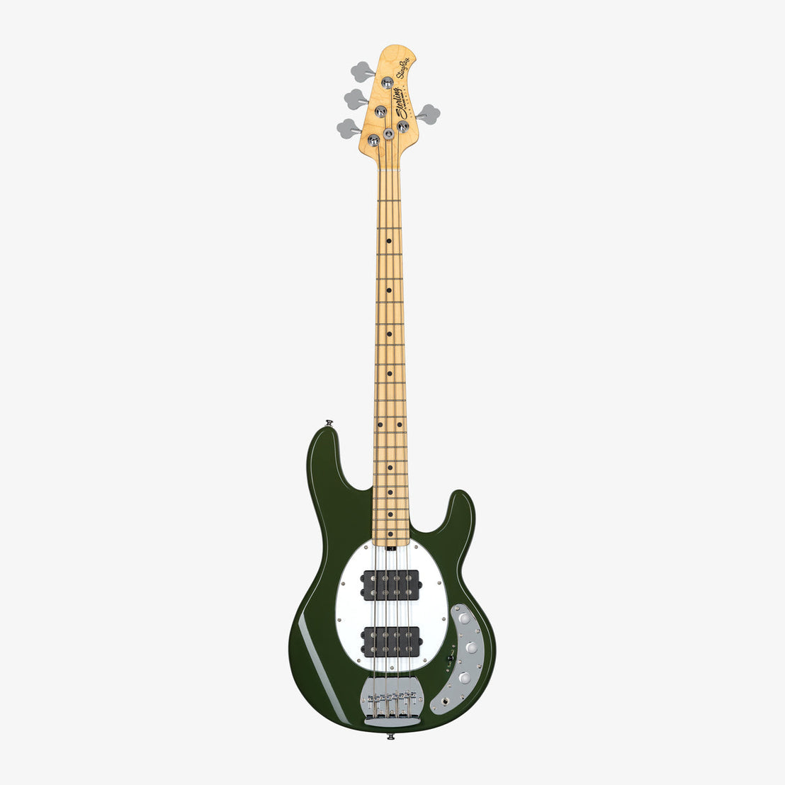 Đàn Guitar Bass 4-dây Sterling S.U.B StingRay RAY4 HH, Maple Fingerboard-Mai Nguyên Music
